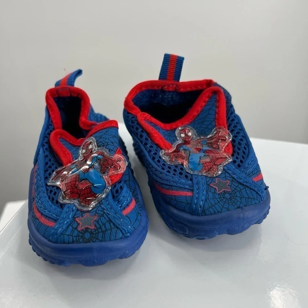 Marvel Spiderman & Friends Toddler Swim Shoes Small 1-2